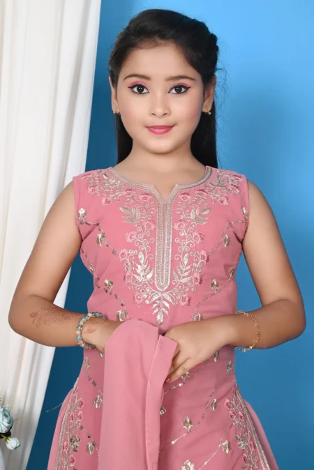 Girls Festive & Party Patiala and Dupatta Set