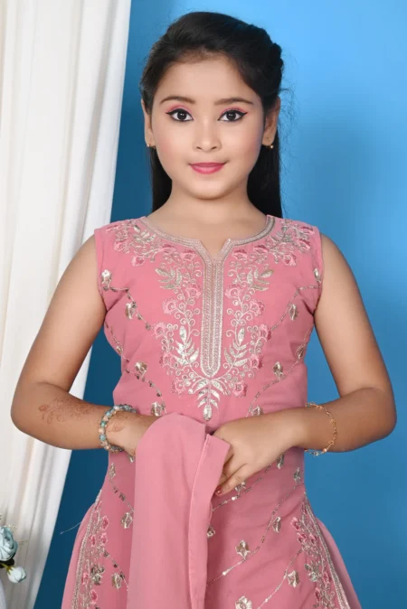 Girls Festive & Party Patiala and Dupatta Set